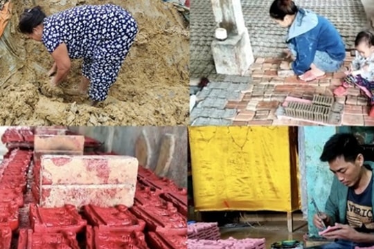 Ngôi làng tạo tác '2 ông 1 bà' đặc biệt ở xứ Huế