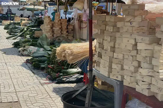 Chợ lá dong đông đúc nhất Sài Gòn chỉ còn vài người bán