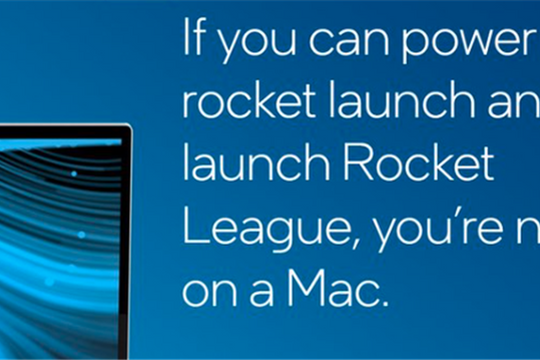 Intel chê MacBook M1 không hỗ trợ cảm ứng, không chơi được Rocket League