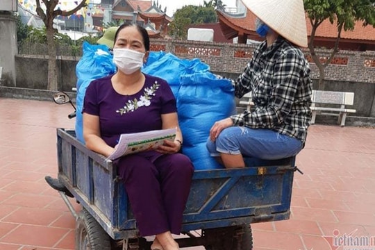 Ông đồng nát, bà chủ tạp hóa và chiếc xe 'ọc ạch' ở ổ dịch Cẩm Giàng