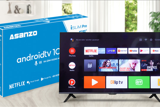 Smart TV thương hiệu Việt đầu tiên chạy hệ điều hành Android TV 10