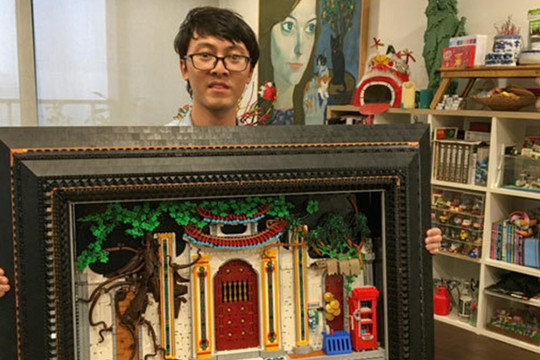 Báo Anh viết về người tái hiện đường phố Việt Nam bằng lego