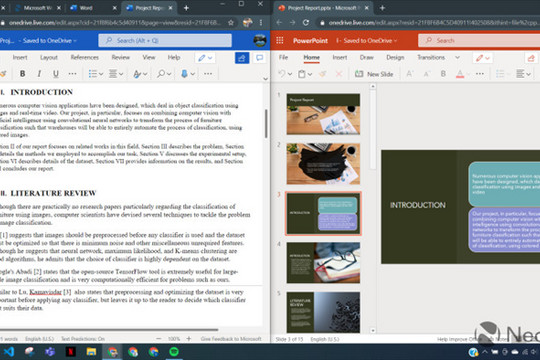 Microsoft Word trên web cho phép chuyển văn bản thành trang trình chiếu PowerPoint