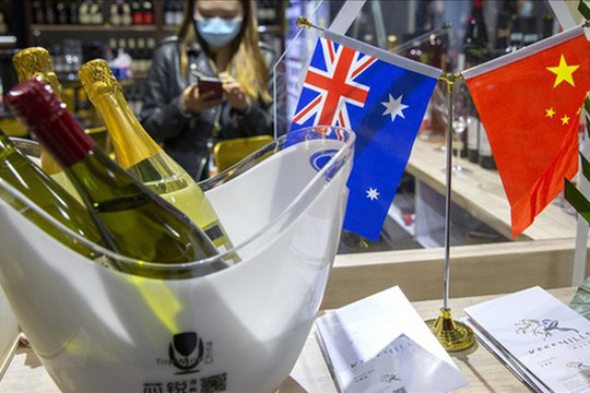 Australia 'nổi giận' khi Trung Quốc áp thuế trên 200% lên rượu vang