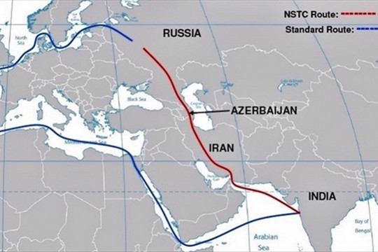 Iran muốn thay thế kênh đào Suez, 'rủ rê' Ấn Độ và Nga xây tuyến hàng hải mới