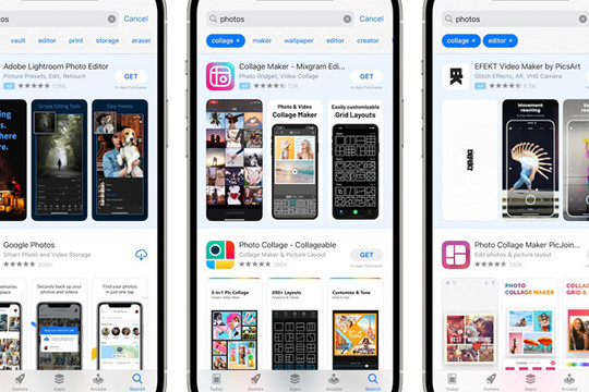 Apple ra mắt thẻ bộ lọc trên App Store để cải thiện kết quả tìm kiếm
