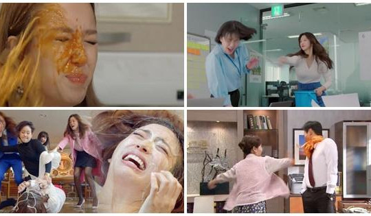 Cười nghiêng ngả với những 'cú tát' bằng thức ăn trong phim Hàn Quốc
