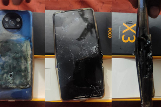 POCO X3 phát nổ khi đang sạc, Xiaomi chối bỏ trách nhiệm