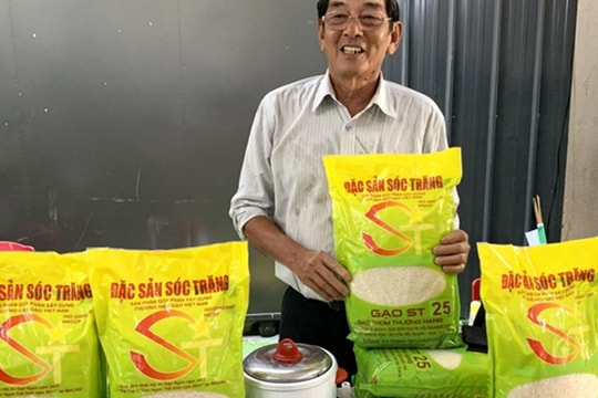 Gạo ST25 bị 4 doanh nghiệp nhanh tay đăng ký thương hiệu ở Mỹ, cha đẻ giống ST25 lên tiếng