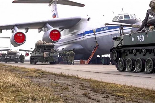Nga lệnh cho binh sĩ ở sát biên giới Ukraina rút về căn cứ