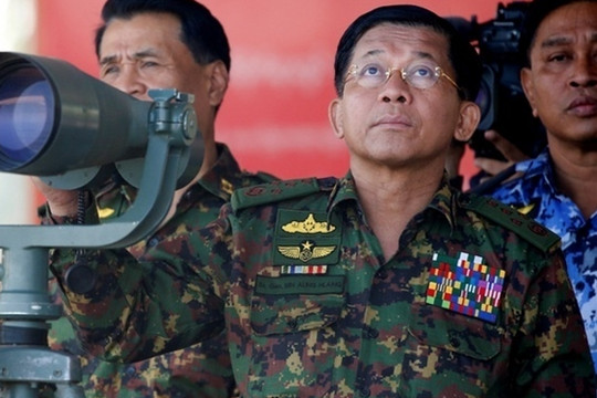 Phe đối lập kêu gọi Interpol bắt giữ Thống tướng Min Aung Hlaing