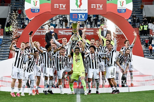 Đánh gục Atalanta, Juventus lần thứ 14 đoạt Coppa Italia