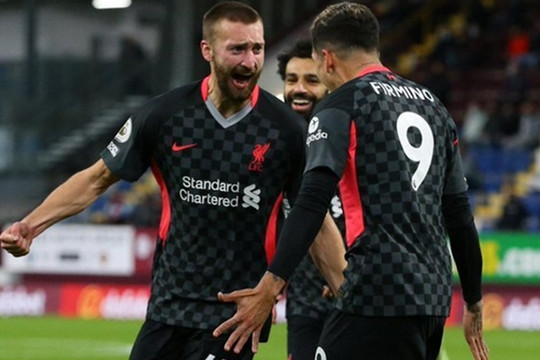 Kết quả Ngoại Hạng Anh: Thắng đậm Burnley, Liverpool trở lại top 4