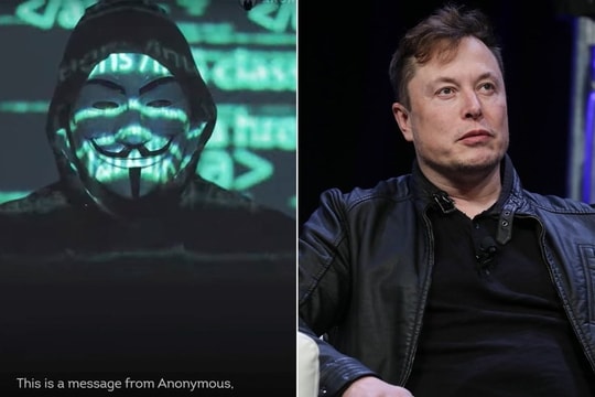 Lý do Anonymous tuyên chiến với Elon Musk