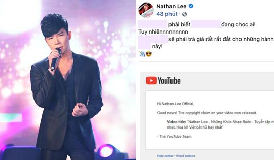 Nathan Lee tuyên bố kẻ 'đánh gậy' bản quyền anh sẽ phải trả giá đắt