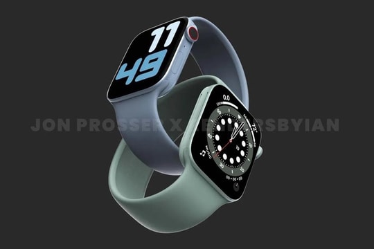 Apple Watch Series 7 sẽ có viền màn hình mỏng hơn, chip U1 nhanh hơn