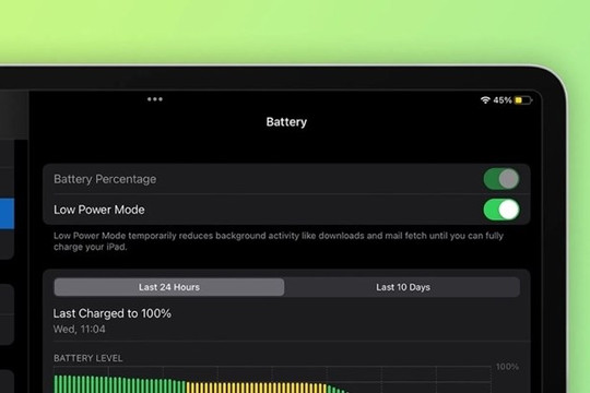 Cách bật chế độ tiết kiệm pin trên iPadOS 15 và macOS Monterey