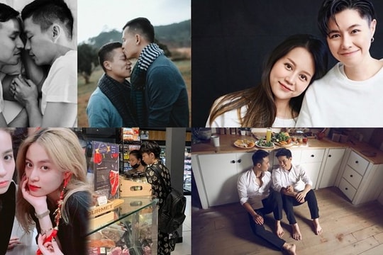 Chuyện tình đẹp như mơ của những cặp đôi đồng giới trong showbiz Việt