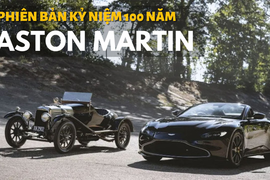 Ngắm Aston Martin Vantage Roadster kỷ niệm 100 năm