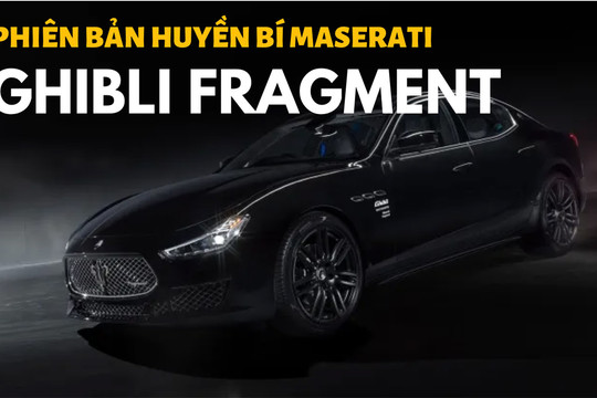 Xem nhanh Maserati Ghibli Fragment phiên bản huyền bí