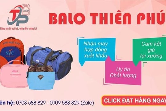 Thiên Phú - Xưởng chuyên may balo học sinh Local Brand giá rẻ