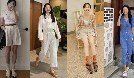 Muôn kiểu mix đồ với sandal chuẩn phong cách gái Hàn