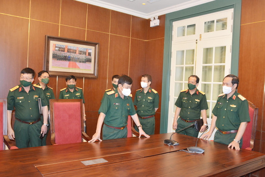 Ban chỉ đạo Phòng, chống dịch Covid-19 Bộ Quốc phòng họp triển khai nhiệm vụ