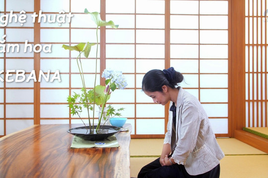Trải nghiệm văn hóa Nhật Bản qua nghệ thuật cắm hoa Ikebana