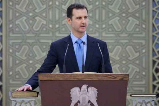 Tổng thống Syria Bashar al-Assad tuyên thệ nhậm chức nhiệm kỳ thứ 4