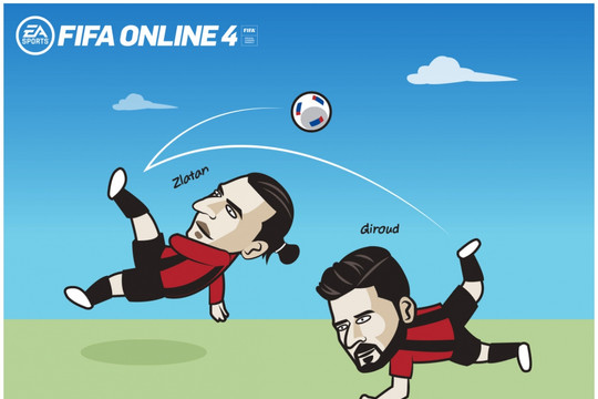 Biếm họa 24h: AC Milan sở hữu cặp tiền đạo "quái chiêu"