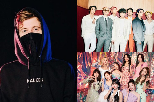 9 bài hát Kpop xuất hiện trong playlist của DJ Alan Walker: Không phải BLACKPINK mà TWICE mới là nhóm có nhiều bài được nhắc đến cùng với BTS