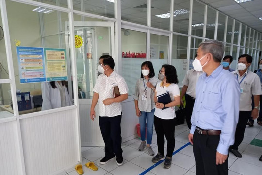 Bộ Y tế tư vấn đảm bảo an toàn, tránh đứt gãy sản xuất tại Tân Phú