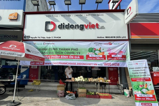 Di Động Việt bán rau củ quả đồng giá hỗ trợ người dân