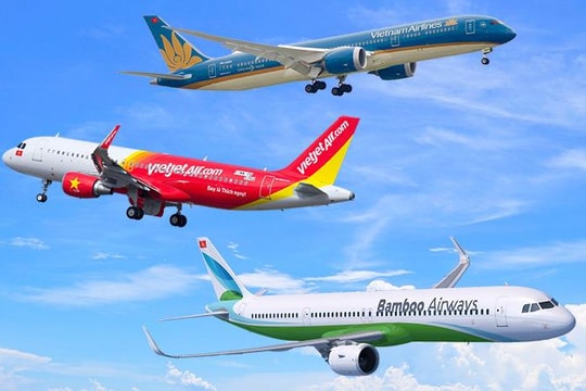 Hai phương án dừng đường bay, giảm khách để chống dịch của hàng không