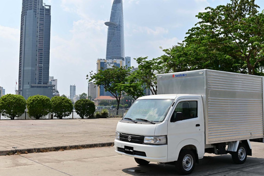 Nhu cầu phức tạp mùa giãn cách trở nên đơn giản nhờ xe tải nhẹ Suzuki Carry Pro