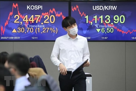 Thị trường chứng khoán châu Á biến động trái chiều phiên 23/7
