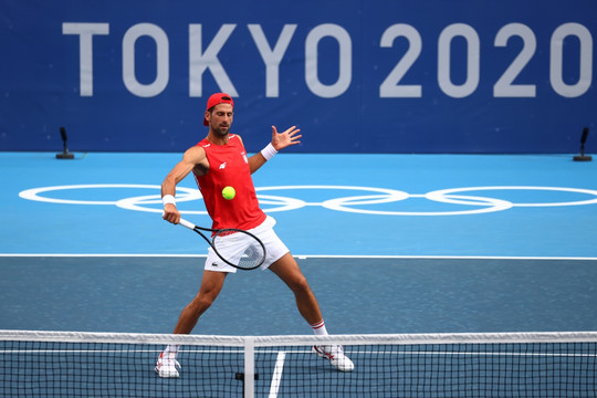 Djokovic "hụt hẫng" khi Nadal và Federer vắng mặt ở Olympic Tokyo