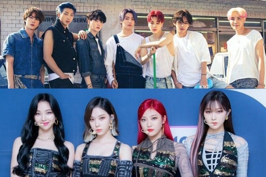 BXH giá trị thương hiệu ca sĩ Hàn Quốc tháng 7/2021: BTS nới rộng khoảng cách điểm số với aespa nhưng lại bị một nam ca sĩ đuổi 'sát sườn'