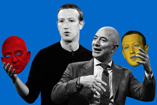 Thấy meme chế nhạo Jeff Bezos trên Instagram, Mark Zuckerberg âm thầm "thả tim"