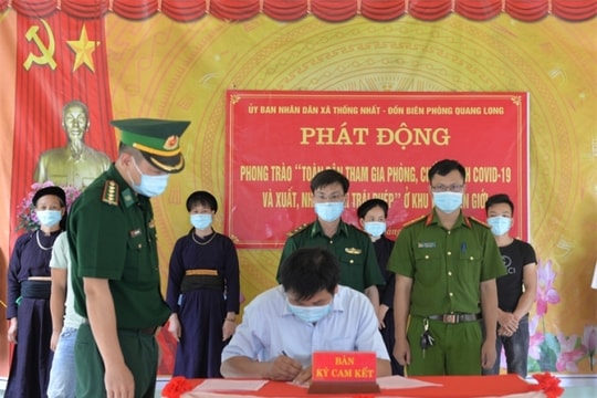 “Siết chặt” biên giới để phòng, chống dịch covid-19