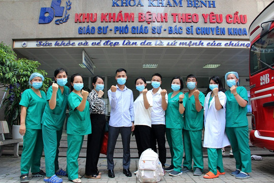 Các bệnh viện tiếp tục cử thầy thuốc chi viện cho TP.HCM chống dịch COVID-19