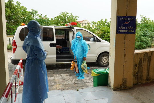 Kích hoạt Bệnh viện dã chiến Quảng Bình tiếp nhận bệnh nhân COVID-19