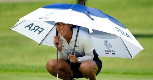Những hình ảnh đẹp về golf nữ tại Olympic Tokyo