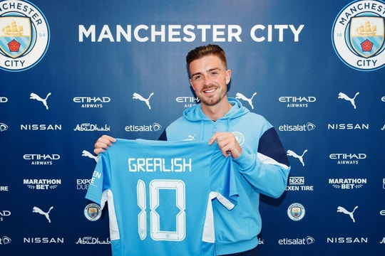 Mua Grealish, Man City phá kỷ lục chuyển nhượng Ngoại hạng Anh