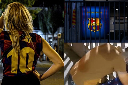 CĐV Barca bật khóc nức nở khi chính thức mất Messi