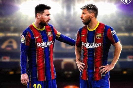 Sergio Aguero cảm thấy ‘bị lừa’, muốn rời Barca theo Messi