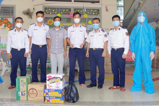 Lãnh đạo Đoàn Trinh sát số 2 thăm, kiểm tra công tác phòng chống dịch bệnh COVID-19 tại Đồng Nai