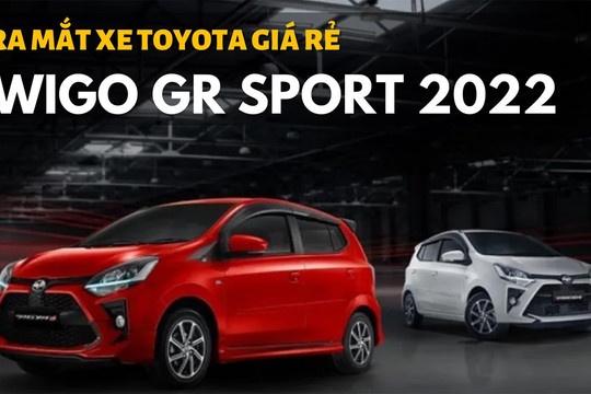 Toyota Wigo GR Sport 2022 ra mắt, giá rẻ bất ngờ