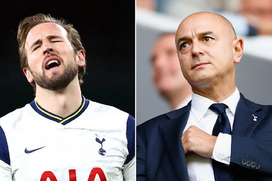 Harry Kane giận chủ tịch Tottenham vì thất hứa chuyển nhượng