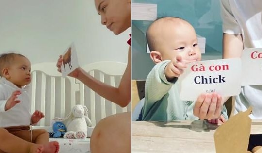 Hồ Ngọc Hà 'đau tim' khi dạy học cặp song sinh Lisa - Leon